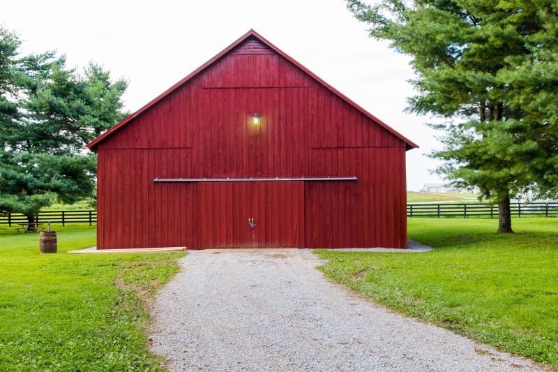Finished Barn Roof with New Coating