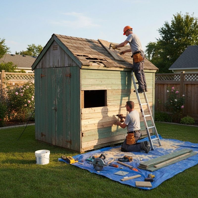 Local Barn Roof Resurfacing pros at work